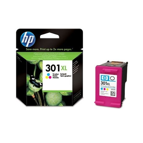 Cartouche couleur HP pour deskjet 1050 / 2050 / 3050 ... (N°301XL)
