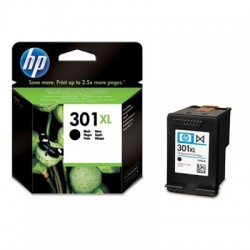 Cartouche noir HP pour deskjet 1050 / 2050 / 3050 ...(N°301XL)