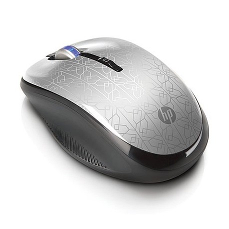 Souris optique Sans fil HP 2.4Ghz Argent