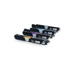 Pack de 4 toners génériques haute capacité pour Epson Aculaser CX16 / CX16nf / C1600