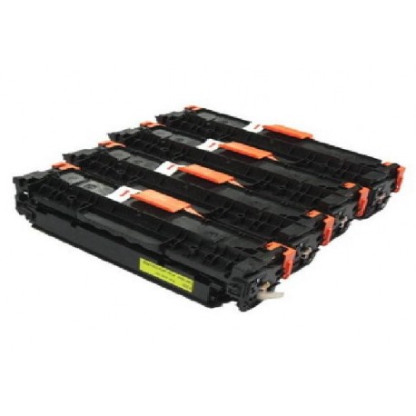 Pack de 4 Toners génériques haute qualité pour HP laserjet CP2020/CP2025/CM2320MPF (304A)