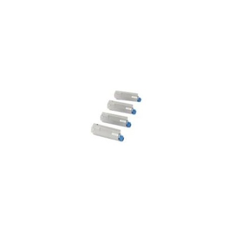 Pack de 4 toners génériques pour Oki C5850 / C5950