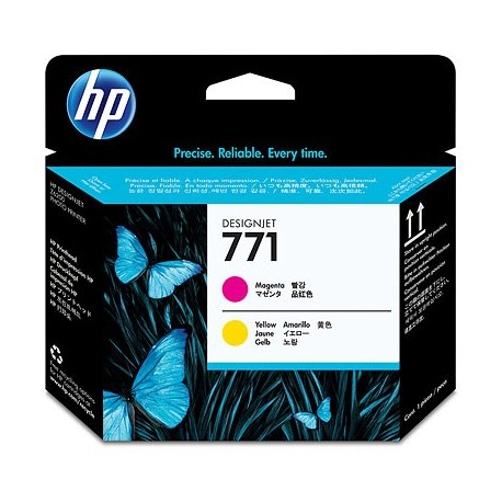 Tête d'impression magenta/jaune HP pour designjet Z6200 (N°771)