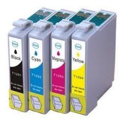 Pack de 5 cartouches génériques pour Epson stylus BX305F / BX320FW / SX420W...