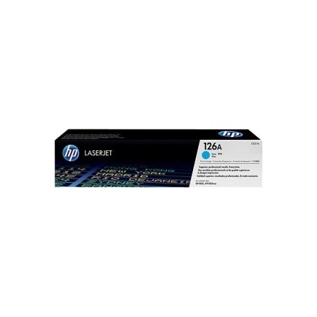 Toner cyan  HP pour laserjet Pro CP1025 (126A)