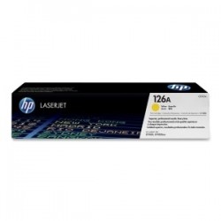 Toner jaune  HP pour laserjet Pro CP1025 (126A)