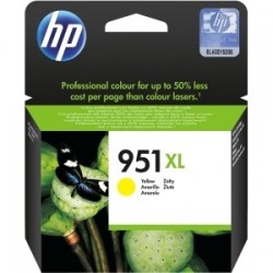 Cartouche jaune haute capacité HP pour officejet pro 8100 / 8600 ... (N°951XL)