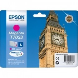Cartouche d'encre magenta Epson L pour WorkForce Pro WP4000/4500 SERIES