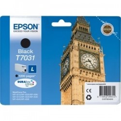 Cartouche d'encre noire Epson L pour WorkForce Pro WP4000/4500 SERIES