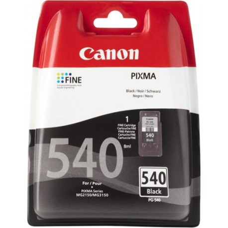 Cartouche noire Canon PG-540 pour Pixma MG2150 / MG3150...(5225B004)