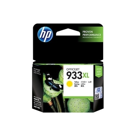 Cartouche jaune HP pour officejet pro 6100 / 6600 / 6700 (N°933XL)