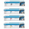 Pack de 4 Toners HP pour laserjet Pro CP1025 (126A)
