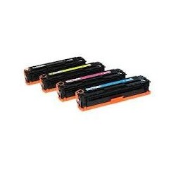 Pack de 4 toners HP pour Colorlaserjet CP 1215 / 1515 / 1518 (125A)