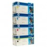 Pack de 4 toners (noirXL) HP pour color laserjet CP3525 / CP3530 ...