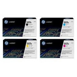 Pack de 4 toners HP pour laserjet Entreprise 500 M551 .... (507A)