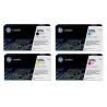 Pack de 4 toners HP pour laserjet Entreprise 500 M551 .... (507A)