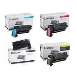 Pack de 4 toners longues durées LEXMARK pour C 750