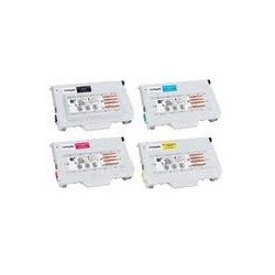 Pack de 4 toners LEXMARK pour C720