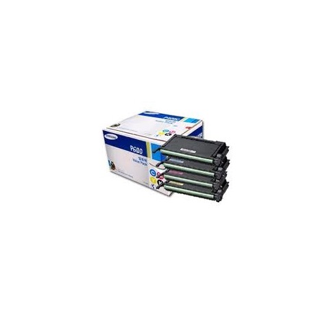 Pack de 4 toners Samsung pour CLP-600(N) / CLP-650(N)