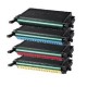 Pack de 4 toners Samsung pour CLP-610ND / 660D / 660ND