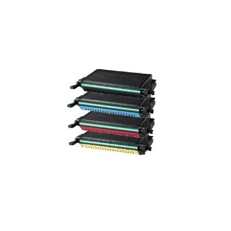 Pack de 4 toners Samsung pour CLP-610ND / 660D / 660ND