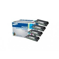 Pack de 4 toners hautes capacités Samsung pour CLP-610ND / 660D / 660ND