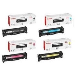 Pack de 4 toners  Canon EP-718 pour MF 8350 ...