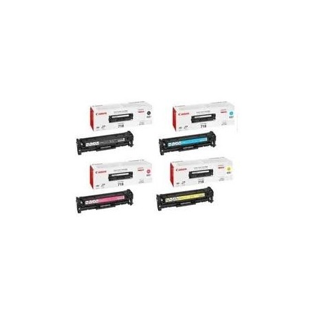 Pack de 4 toners  Canon EP-718 pour MF 8350 ...