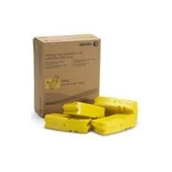 Pack de 4 batonnets d'encre solide jaune Xerox pour ColorQube 9301 / 9302 / 9303