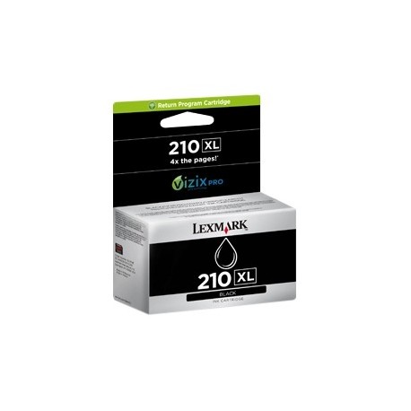 Cartouche noire haute capacité Lexmark pour OfficeEdge Pro 4000 / 5500 / 5500T (N°210XL)