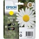 Cartouche jaune EPSON pour Expression Home XP-205 / XP-30 ... (N°18)