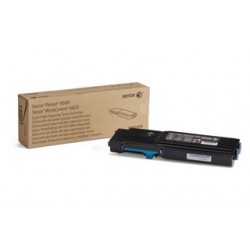 Toner cyan haute capacité Xerox pour phaser 6600 / WorkCentre 6605