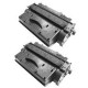 Pack de 2 toners noirs génériques haute capacité pour HP  LaserJet Pro 400 ... (80X)